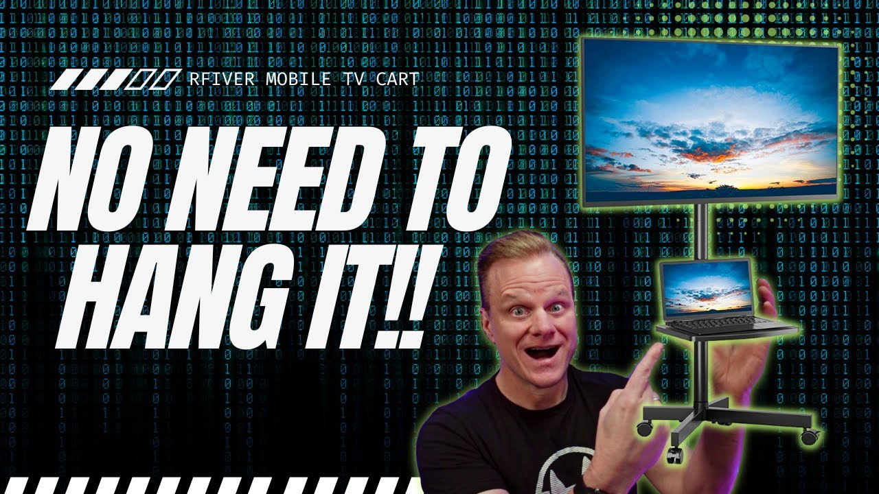 Your New Secret Weapon for Epic Movie Nights at Home - RFiver Mobile TV Cart Review!