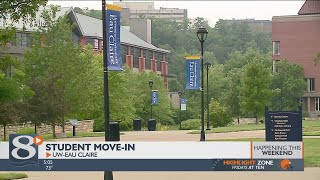 Move in this weekend at UW-Eau Claire