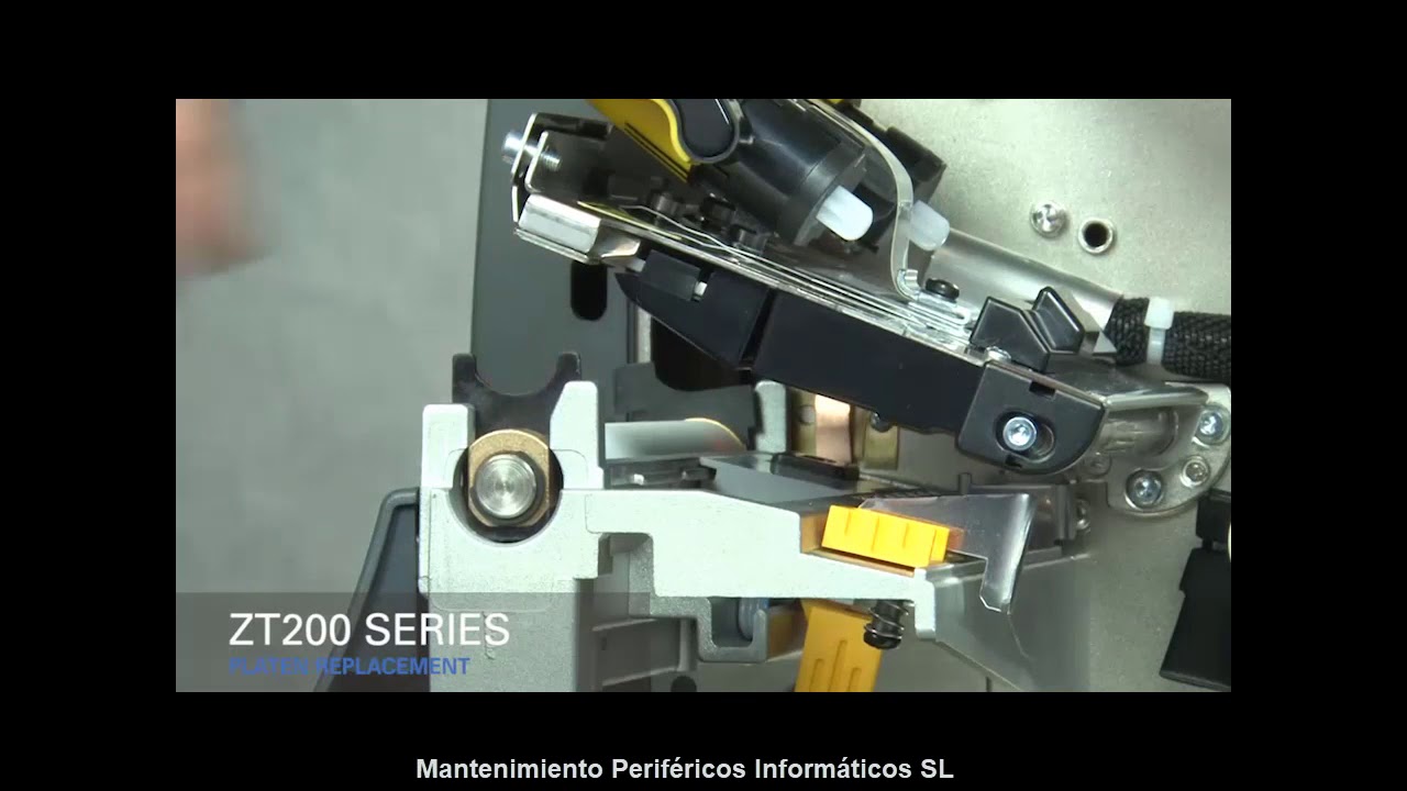 Cambiar Rodillo Platen Roller Zebra ZT220 ZT230 YouTube cambiar-rodillo-platen-roller-zebra-zt220-zt230-youtube