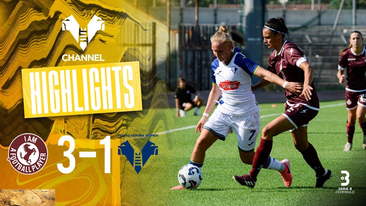 Highlights Serie B Femminile 2024/25 | Arezzo Femminile-Hellas Verona Women 3-1