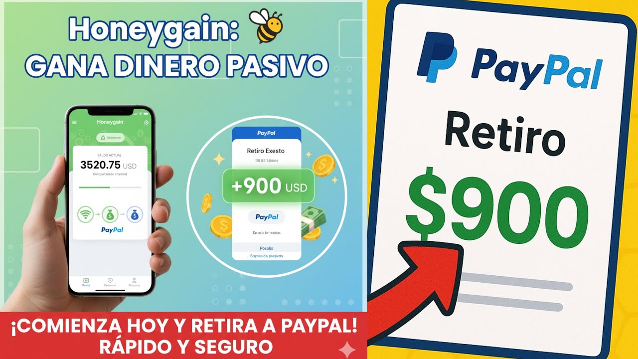 💵Honeygain 2025: La App Que Te Paga Dinero Sin Hacer Nada en Tu Celular ...