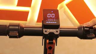 KuKirin S1 Max E-Scooter: Dashboard Guide