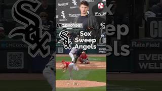 Colson Montgomery walk-off single completes Chicago White Sox sweep vs. Los Angeles Angels #mlb