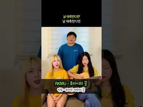 한국어로만 부르는 후라이의 꿈 - AKMU (악뮤) [<strong>훈민정음</strong> 노래방] with. 윗공아공