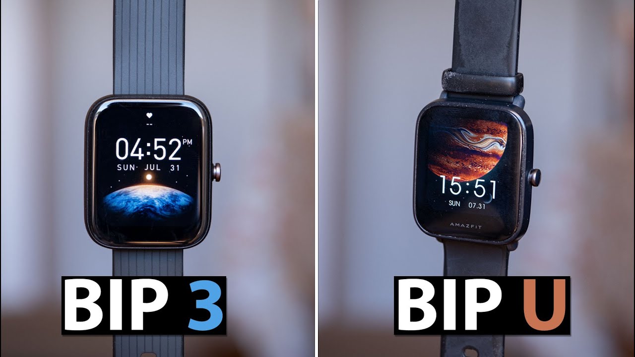 💥 Amazfit Bip 3 Pro vs Amazfit Bip U Pro COMPARATIVA en ESPAÑOL