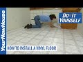 How to Install a Vinyl Floor - Do It Yourself