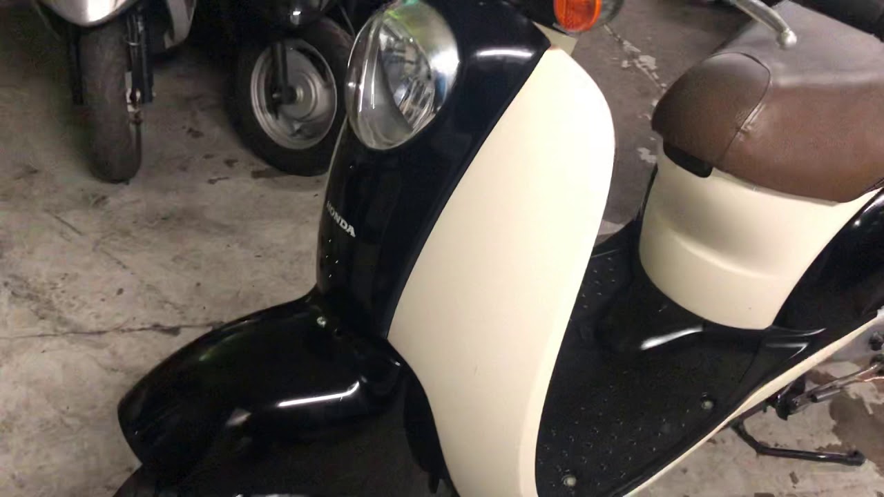 Краткий обзор на скутер Honda Scoopy AF55 из Японии