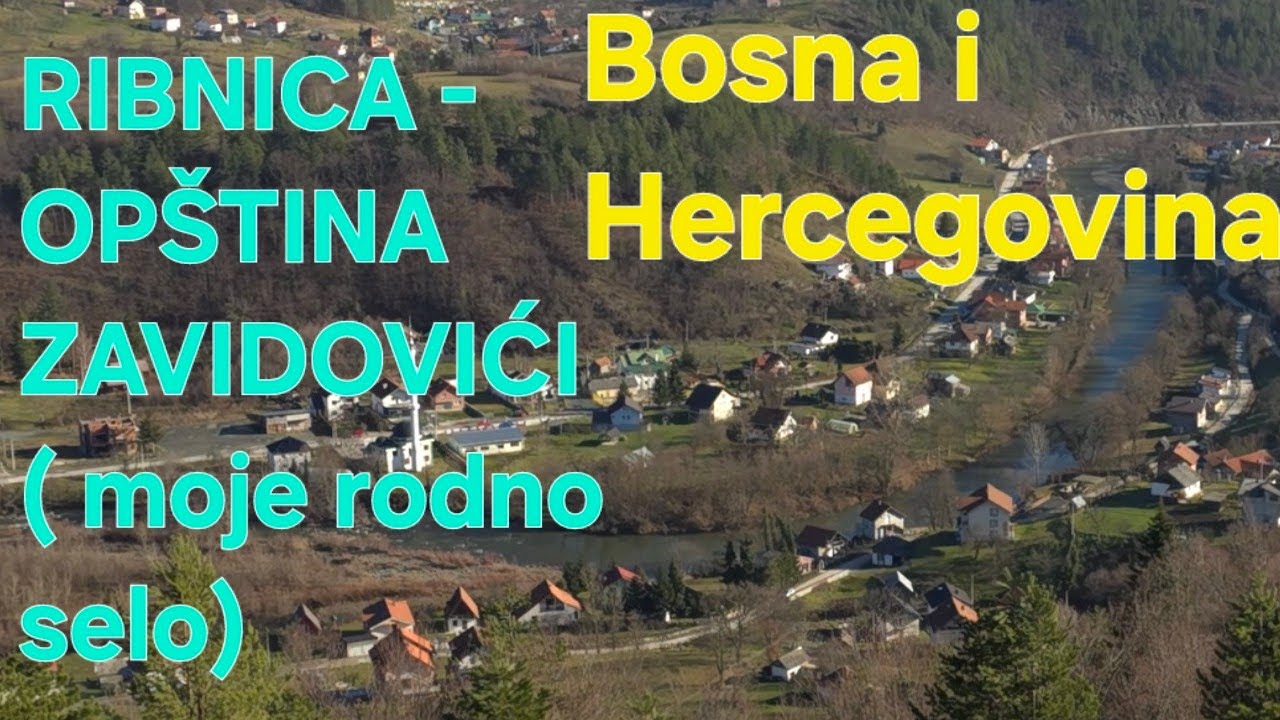 MOJE RODNO SELO RIBNICA-OPŠTINA ZAVIDOVIĆI - BOSNA I HERCEGOVINA