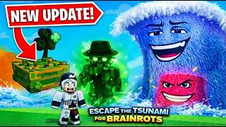 Escape the Tsunami NEW Update! Trade-Up Machine Explained + Brainrots Guide