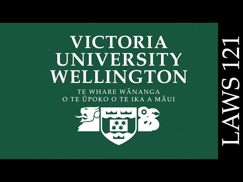 Victoria University of Wellington - Laws121 - Legal History - Women in Law 11/03/2020