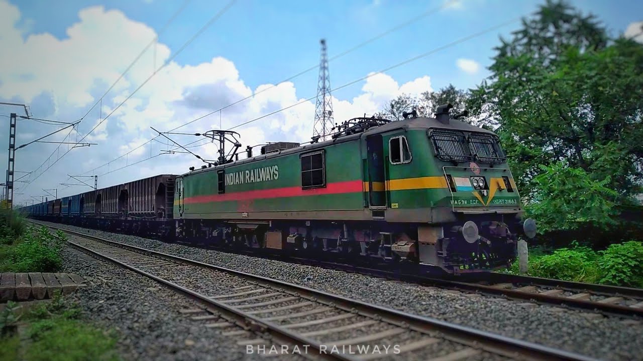 Unique Liveried most powerful Wag-9HC Pulling BOXN Rake to the destination||ER