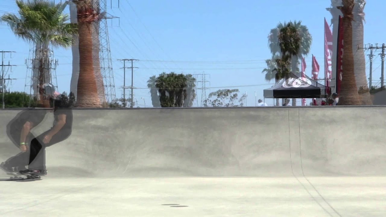 VANS SKATE PARK HUNTINGTON BEACH IN 4 HOURS YouTube