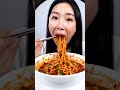 spicy noodles  mukbang 🍜 #mukbang #spicyfood #aiart #mukbang #trendingshorts #khana #@testypassport