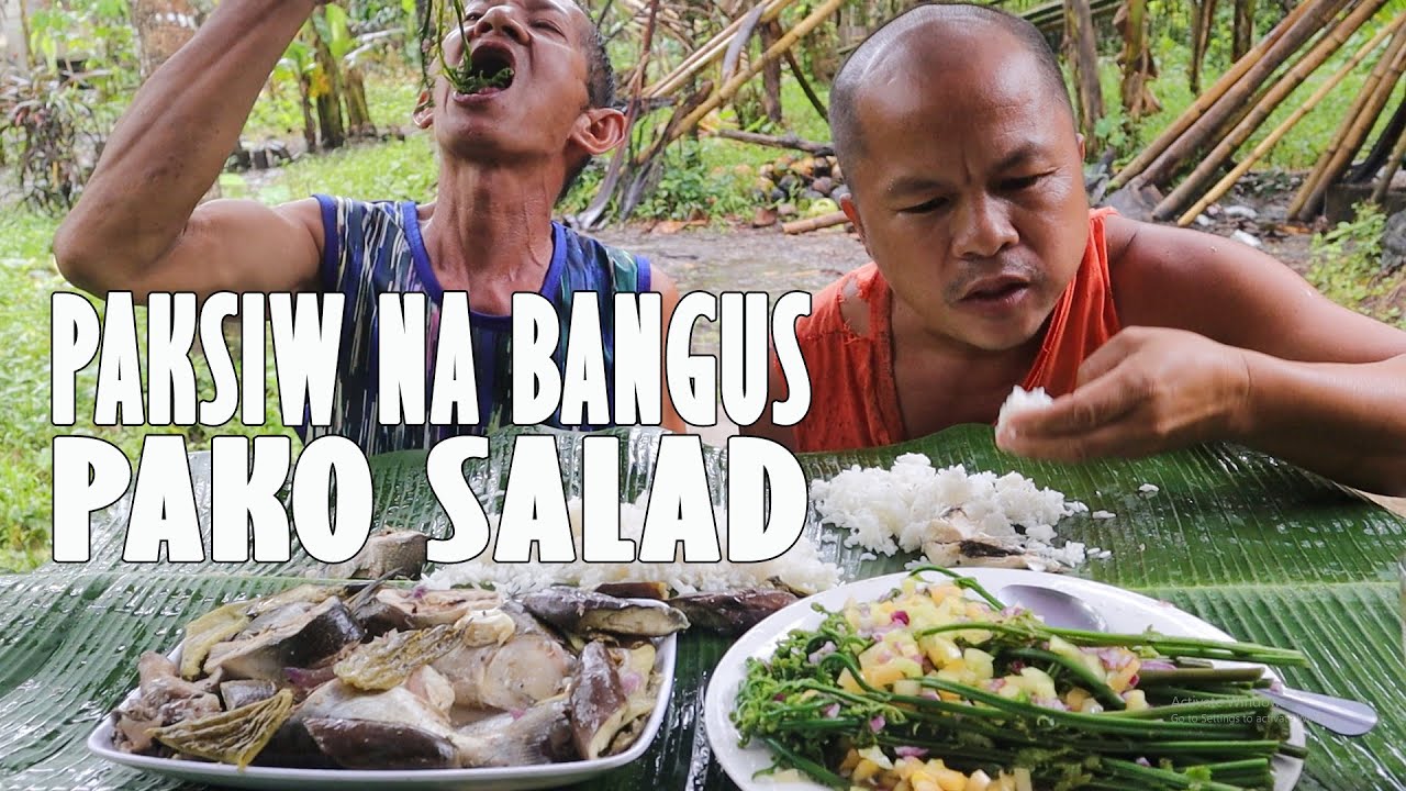 PAKSIW NA BANGUS | ENSALADANG PAKO