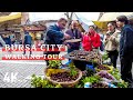 4K Bursa City Center Walking Tour | Ulucami - Grand Bazaar - Koza Han | December 2022