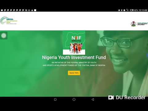 HOW TO SUCCESSFULLY APPLY FOR THE NIGERIA YOUTH INVESTMENT FUND [ NYIF ] FG 75Billion covid 19 loan