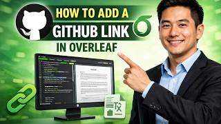 How to ADD a GITHUB LINK in Overleaf (Step by Step) 2026