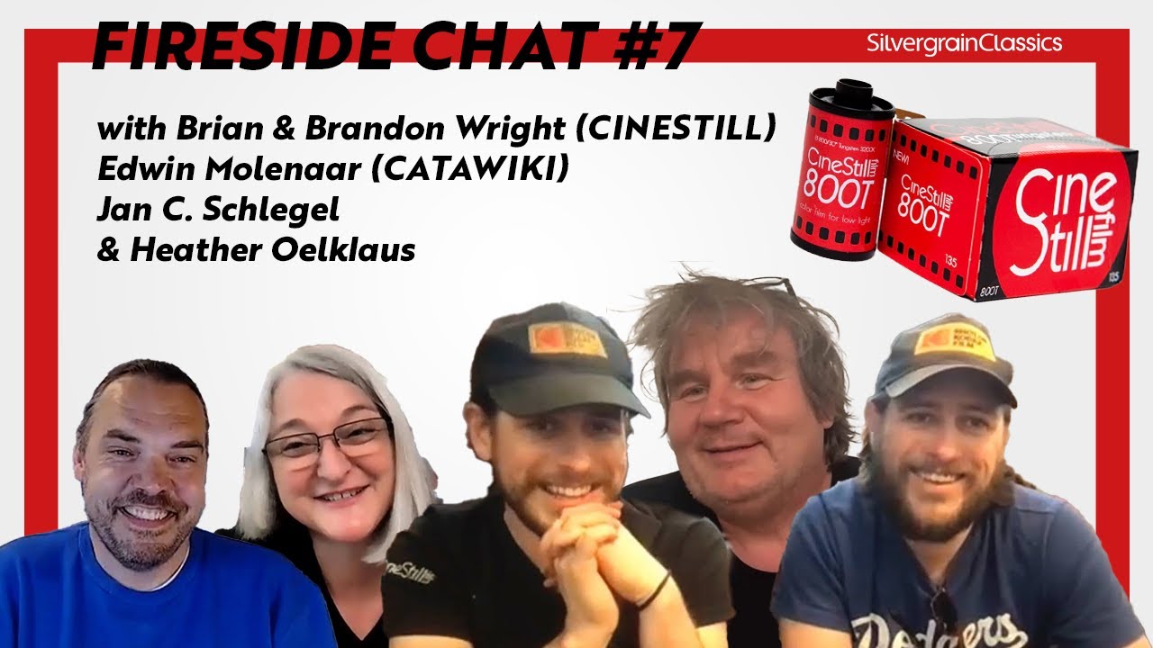 Interactions of Film, Cameras & Art: Fireside Chat #7 with Cinestill, Catawiki, Schlegel, Oelklaus