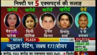 CNBC Awaaz Market Countdown 24 Aug 2016 Mr.Puneet Kinra  Bonanza Portfolio