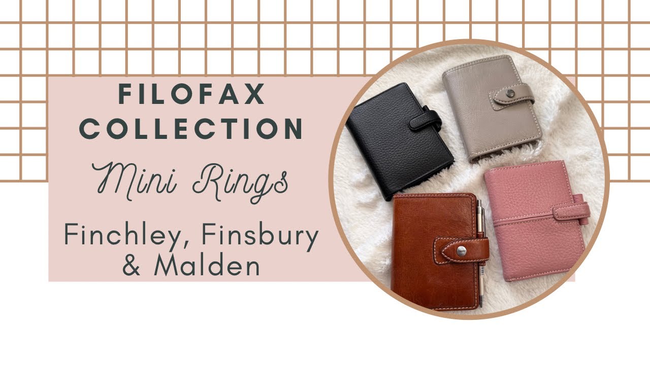 Filofax Mini Malden Organizer - stone