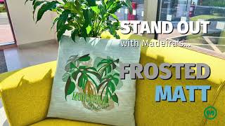 FROSTED MATT | Creating Stand-Out Embroideries