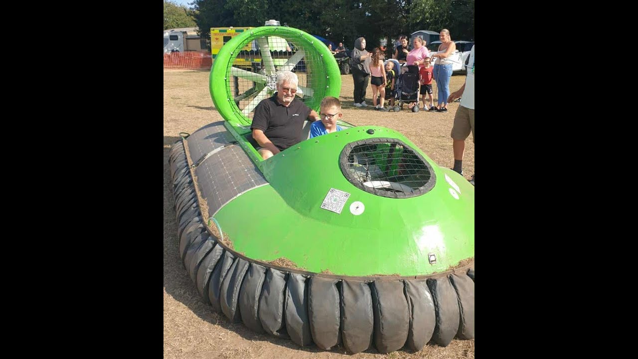 Team Schweizer's trip in our DIY Quiet Electric Hovercraft - YouTube