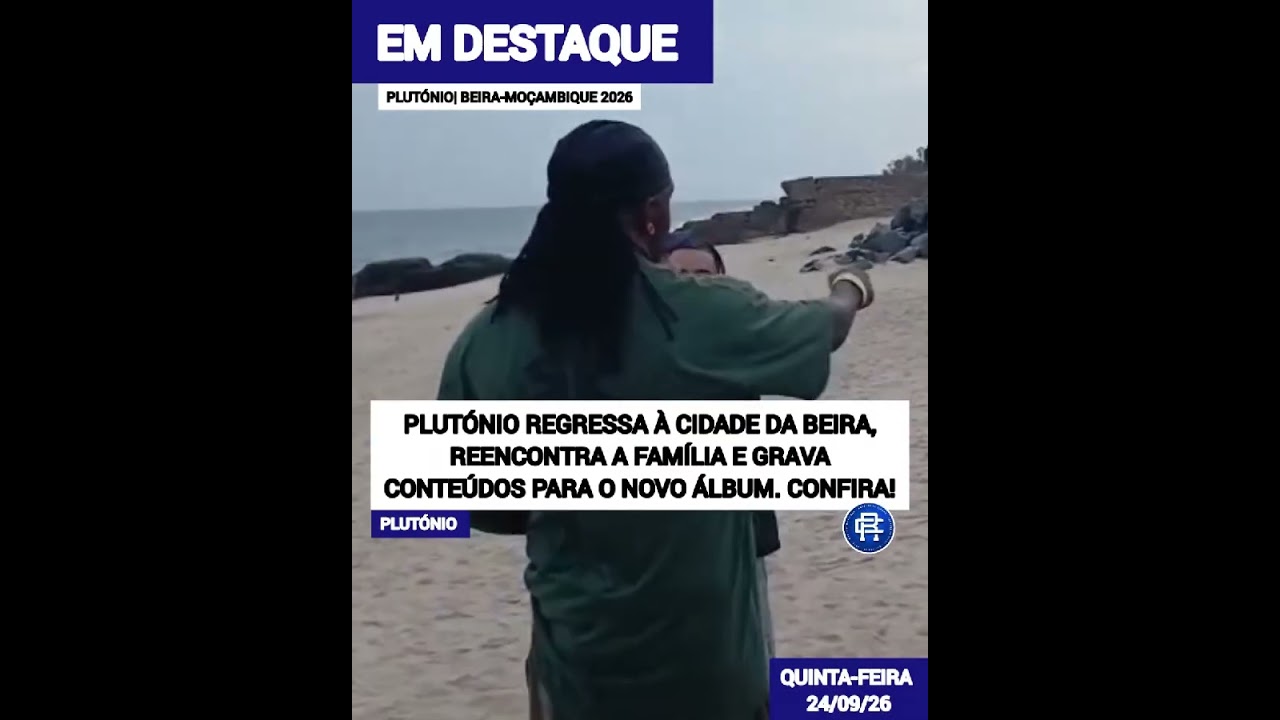 PLUTÓNIO REGRESSA À BEIRA, REENCONTRA A FAMÍLIA E GRAVA CONTEÚDOS PARA O NOVO ÁLBUM. CONFIRA! ❗❗