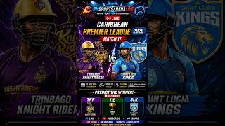 TKR vs SLK | CPL 2026 🔥🏆 Match 17 • LIVE SCORE UPDATE #cplfinal #cpl2026 #westindies #cricket