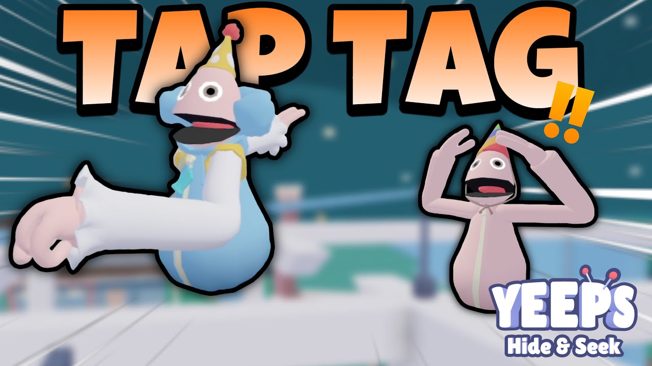 I Became a Pro TAP TAG Player in Yeeps Hide And Seek!