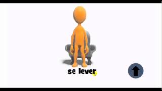 French pronunciation = se lever