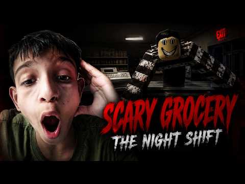 😱 Scary Grocery: The Night Shift  | Can We Survive the Horror? | Akshit Gamer