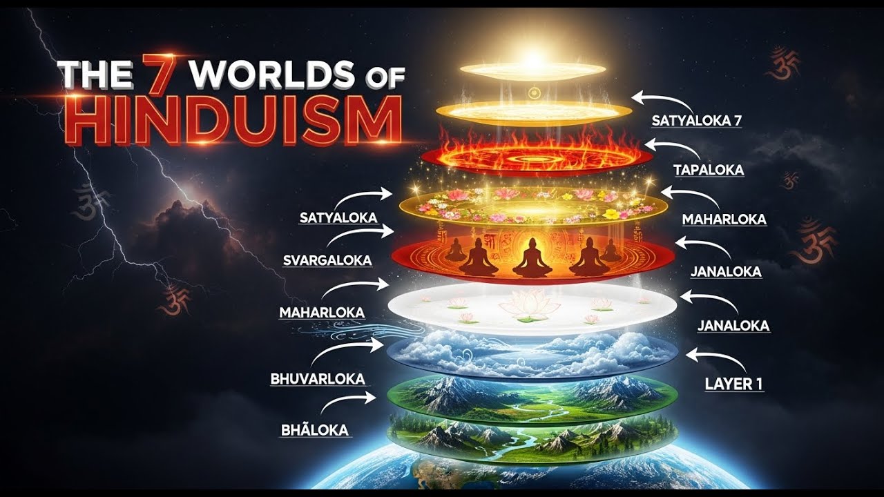 «Объяснение 7 миров индуизма | Истина Сапта Локи, которая изменит вашу жизнь | Real2Real»