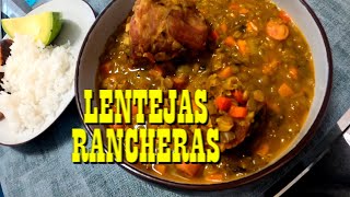 LENTEJAS RANCHERAS - ¿Cómo hacer lentejas rancheras? (RECETA) - Cocine con Tuti