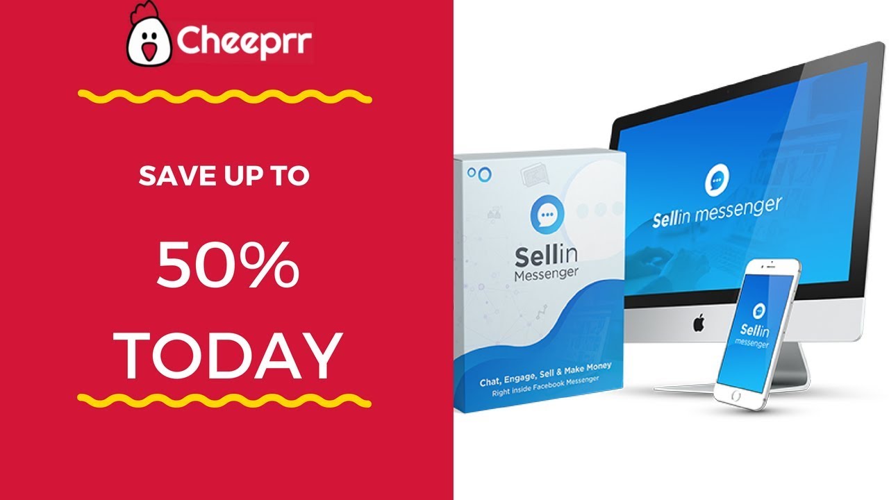 Cheapest price available for Sellin Messenger - Receive up to 50% discount.