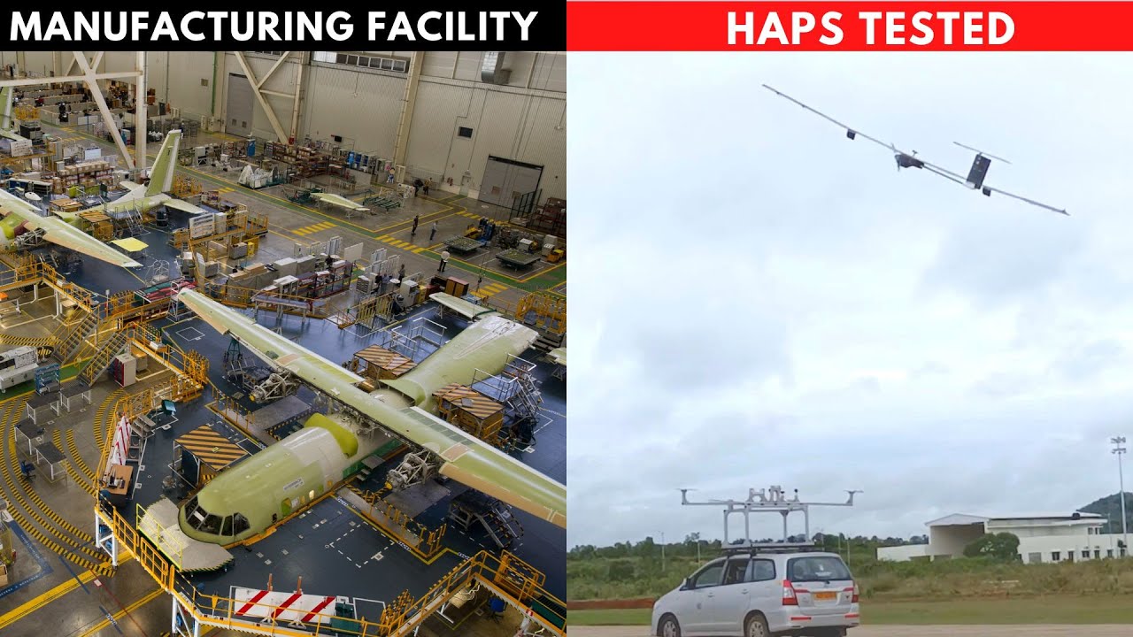 56 C-295 Manufacturing plant in Vadodara | HAPS tested by NSTPL