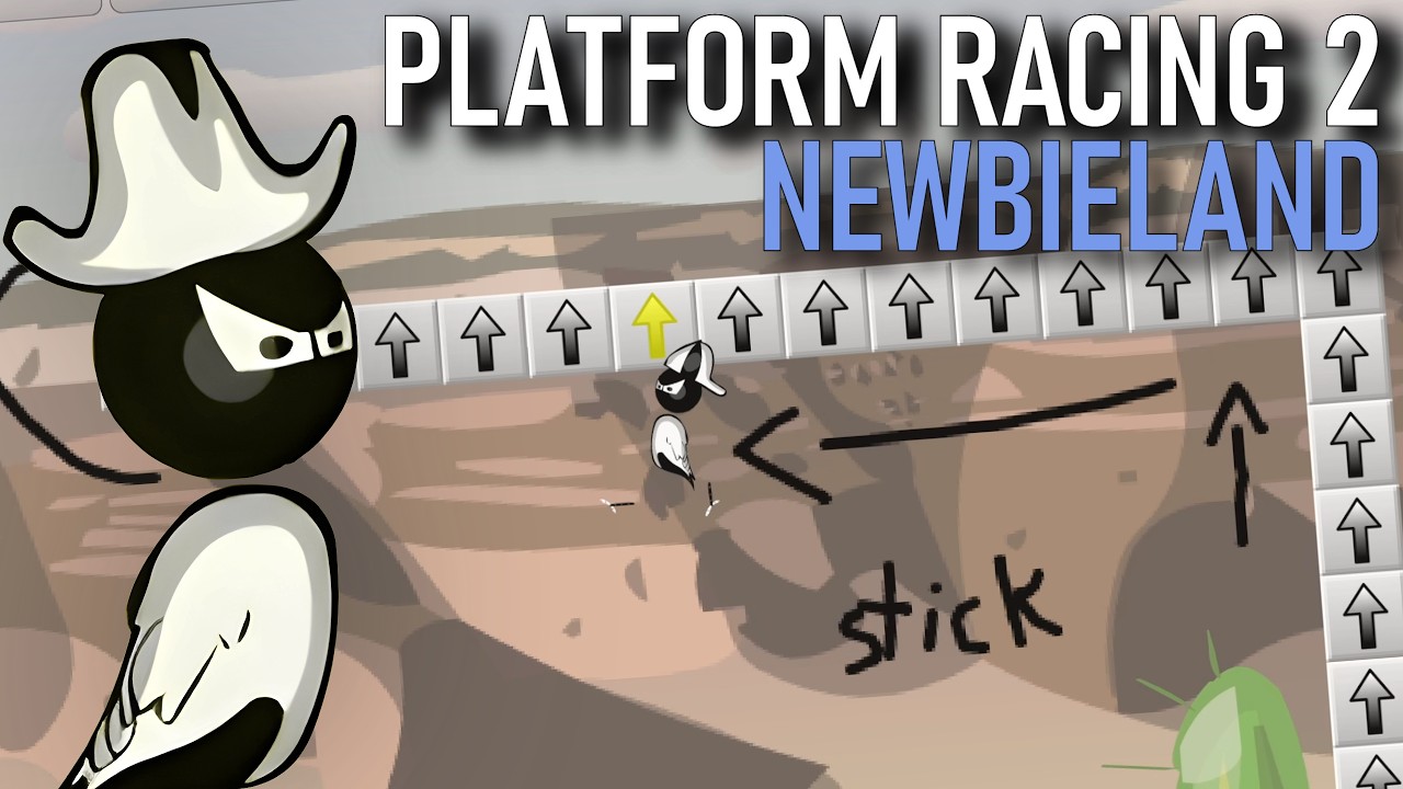 Platform Racing 2 - Newbieland 2 By Jiggmin [2K, 60FPS] - YouTube