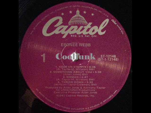 Watch Ebonee Webb - Something About You (Funk 1981) on YouTube Watch Ebonee Webb - Something About You (Funk 1981) on YouTube