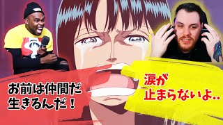 ロビンの 生きたい に涙がちょちょぎれるニキネキ達 日本語字幕 海外の反応 ワンピース 278話 海外のリアクションまとめ