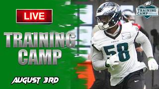 🚨 Eagles SCARY Defense DOMINATES!💥 Eagles Training Camp LIVE Reactions Day 3