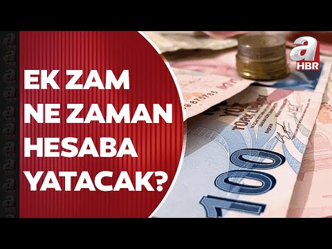 Emeklilerin ek zammı hesaplara ne zaman yatacak? Zamlar maaşlara nasıl yansıyacak?