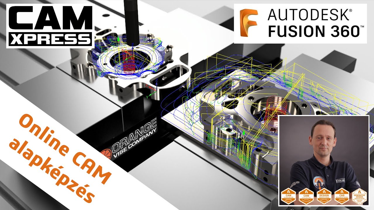 Fusion 360 tanfolyam magyarul - 2D CAM alap oktatás