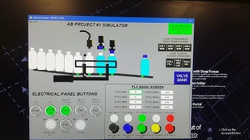PLC Project - Fully Automated Working of a Bottle Filling Machine