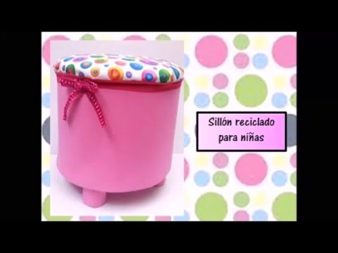 Video: Cómo Hacer Un Puf Con Latas