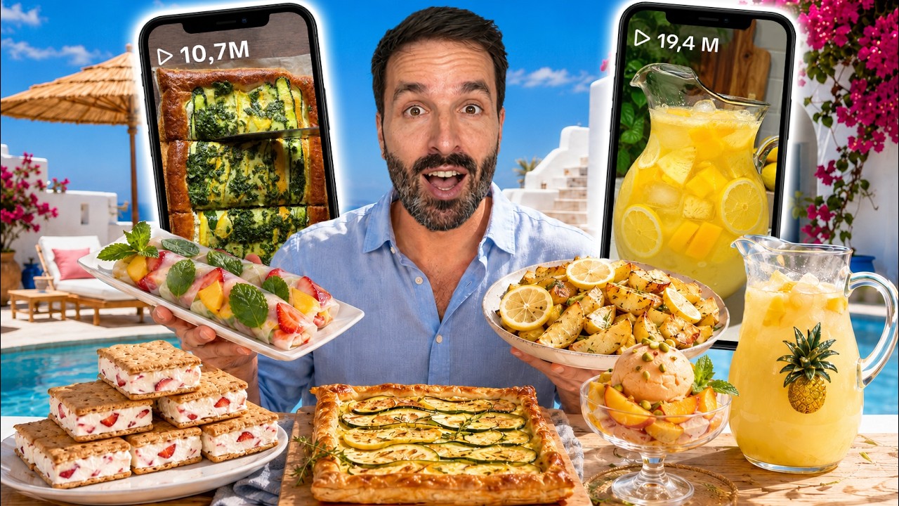 Je teste les recettes TikTok les plus virales de l'été... Verdict?