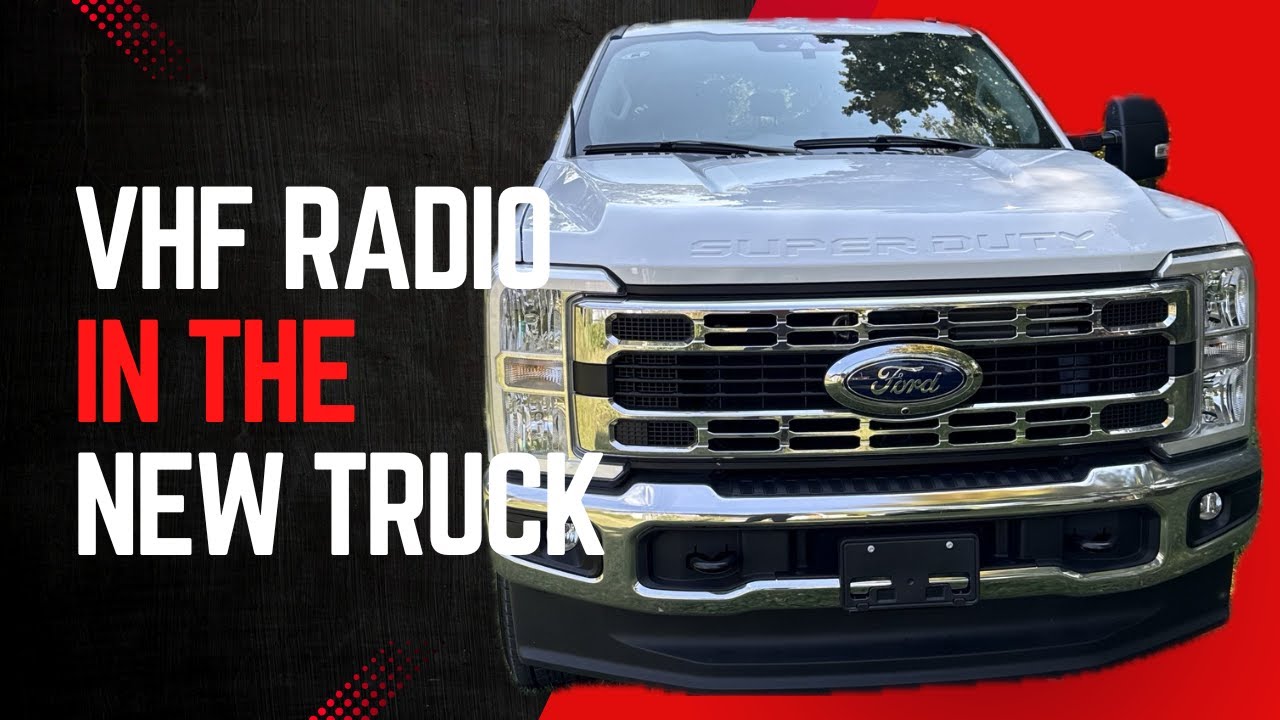 Установка УКВ-радиостанции в F250