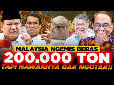 GA ADA OTAK! BERAS PREMIUM RI DITAWAR Rp9.800 OLEH MALAYSIA?! HARGA DIRI BANGSA DI MANA!! thumbnail