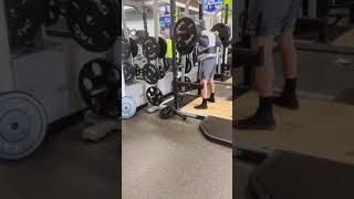385 lbs x 5 squat