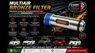 CnUpgraded MultiAir Solenoid Oil Filter | OEM 55238665 | Alfa Romeo, Fiat, Jeep