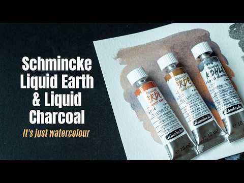 Schmincke Liquid Earth and Liquid Charcoal (review)