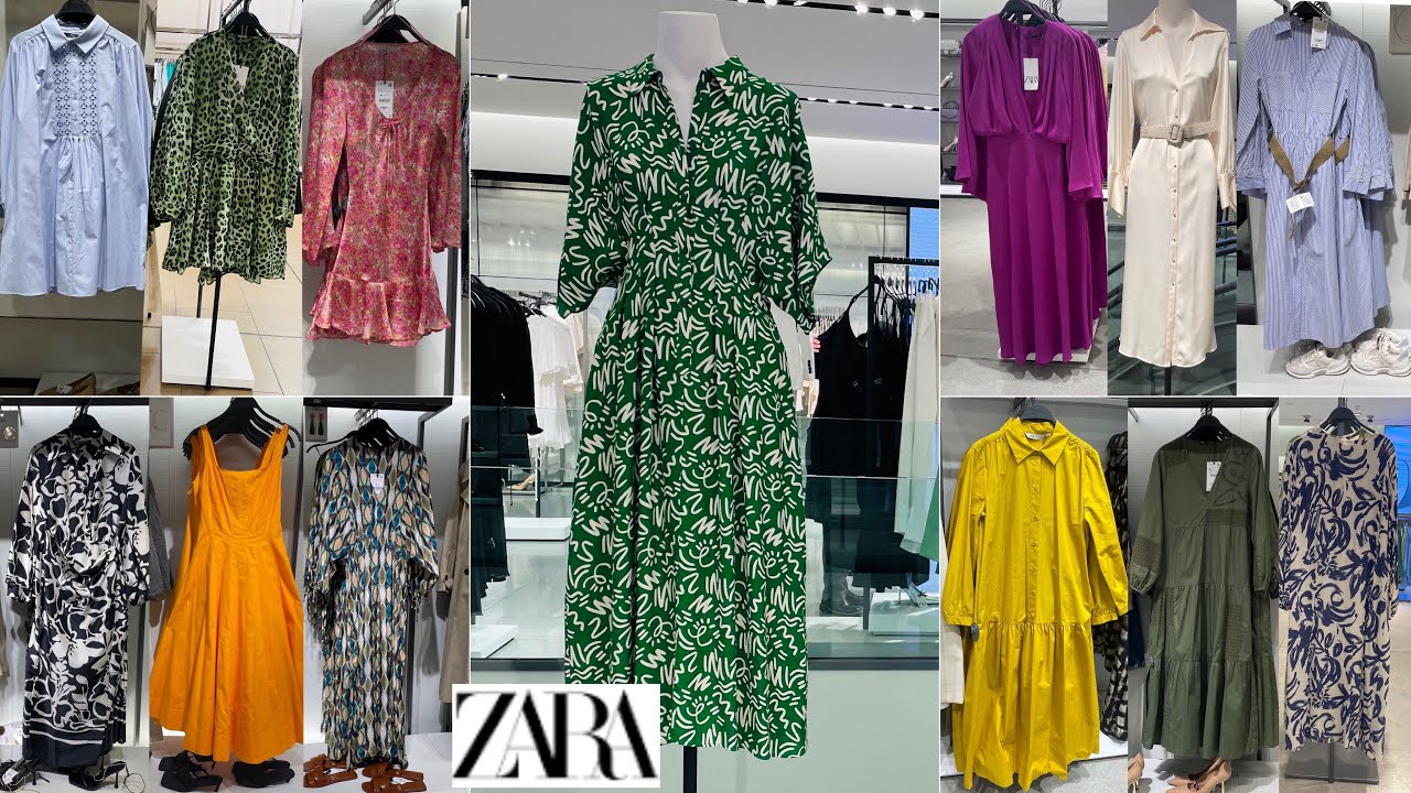 ZARA WOMEN'S DRESSES NEW COLLECTION / MAY 2023 